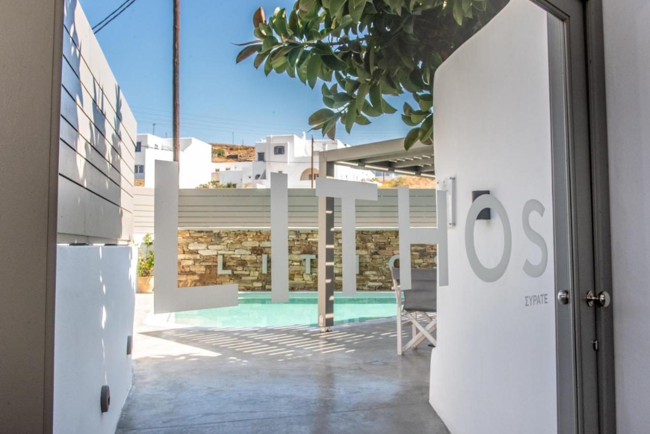 Lithos Luxury Suites Tínos Eksteriør billede