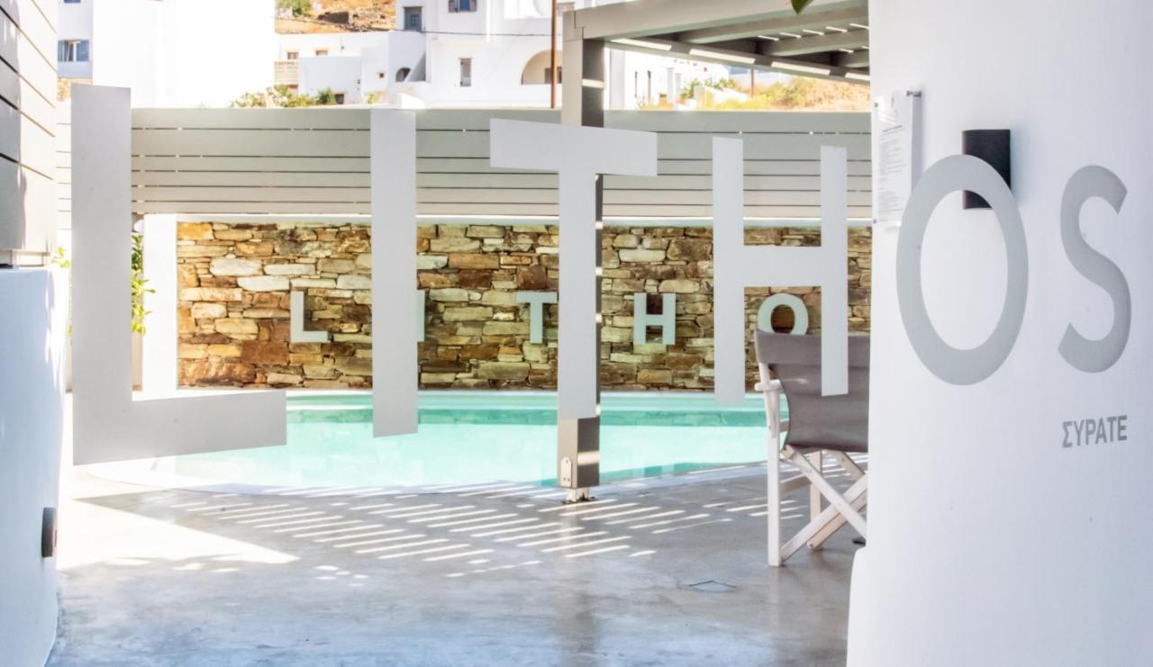 Lithos Luxury Suites Tínos Eksteriør billede